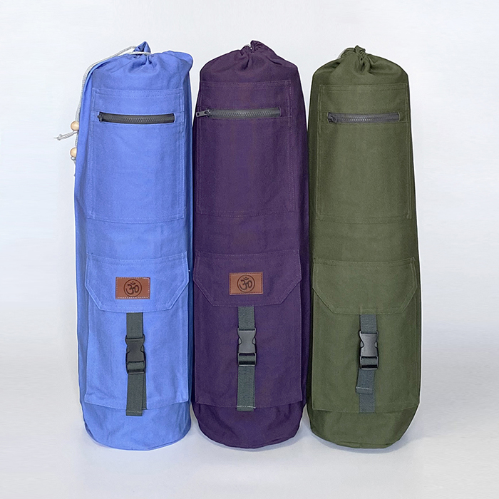 Premium cotton yoga bag