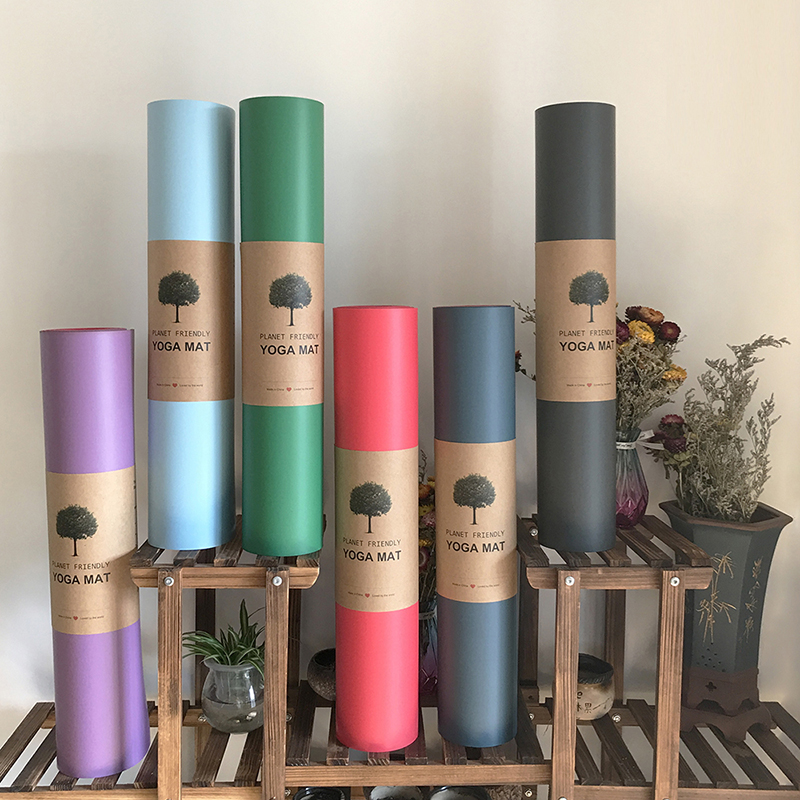 Planet friendly yoga mat