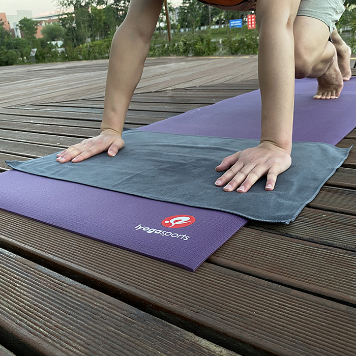 hand yoga towel