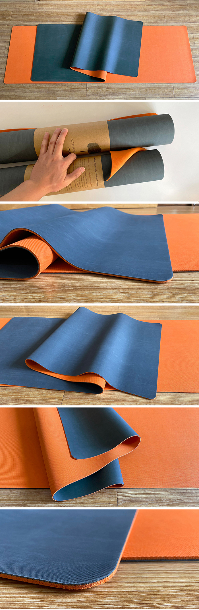 natural rubber yoga mat