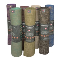 Natural jute yoga mat